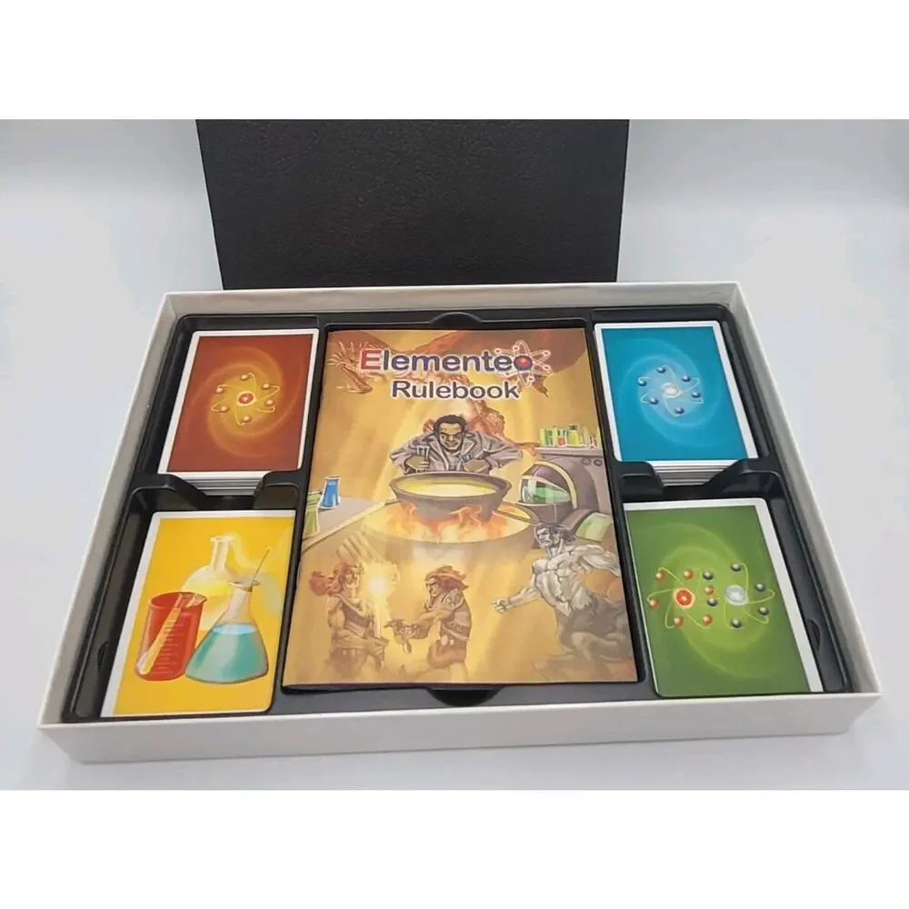 Elementeo 1st Edition Chemistry Card Game STEM Science Elements Alchemist Empire
