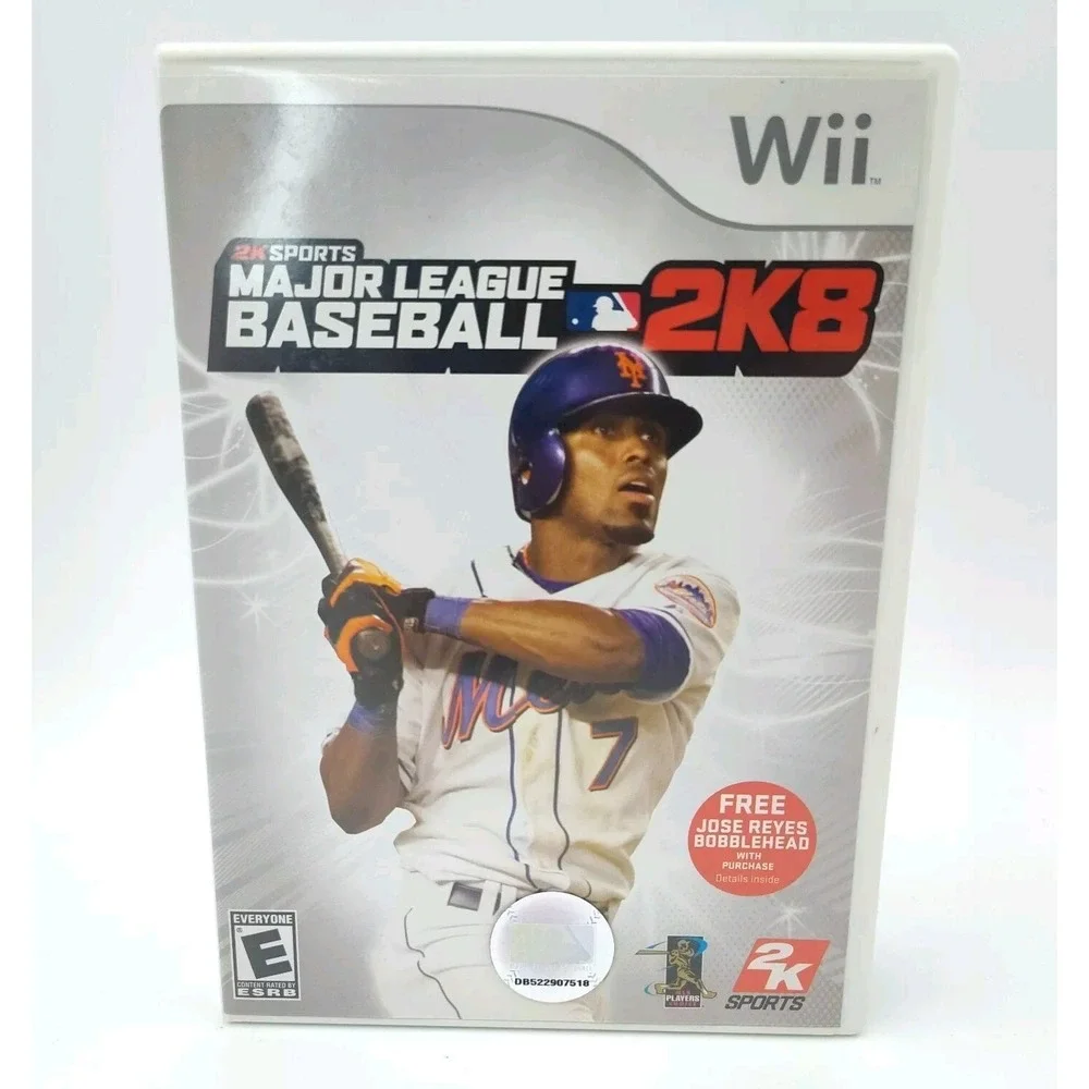 Major League Baseball 2K8 Nintendo Wii GAME 2008 SEE ALL‎ PICTURES📸