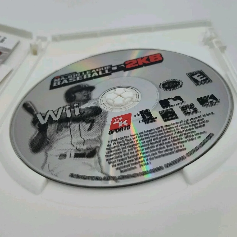 Major League Baseball 2K8 Nintendo Wii GAME 2008 SEE ALL‎ PICTURES📸