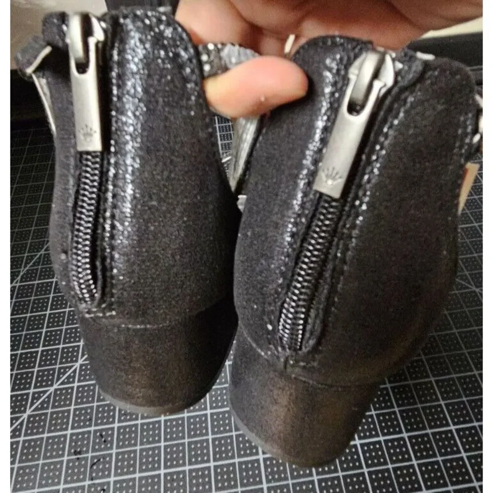 Nina upper shimmer leather
