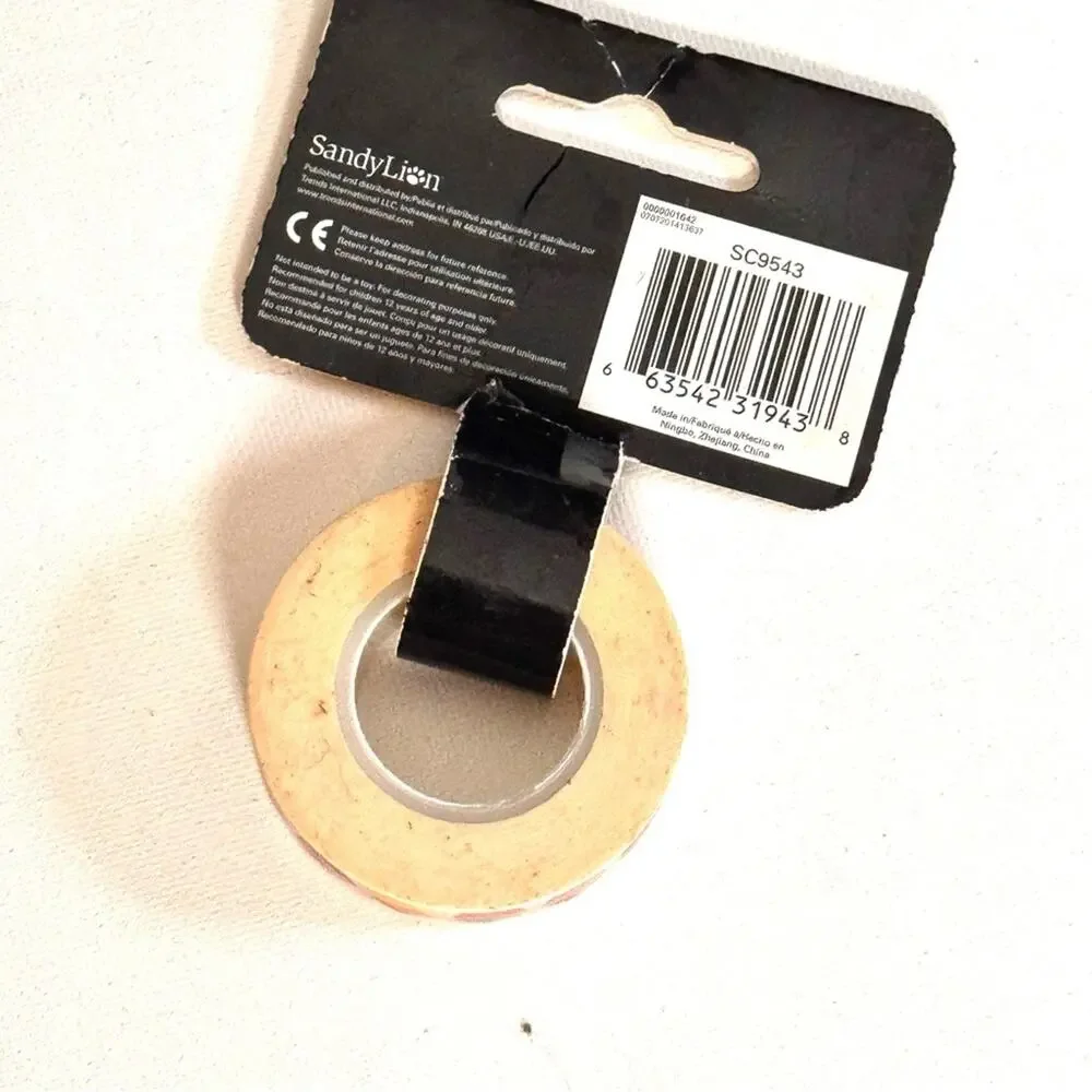 Tape Works Decorative Notebook Journal Craft Tape Two Pack New in Package