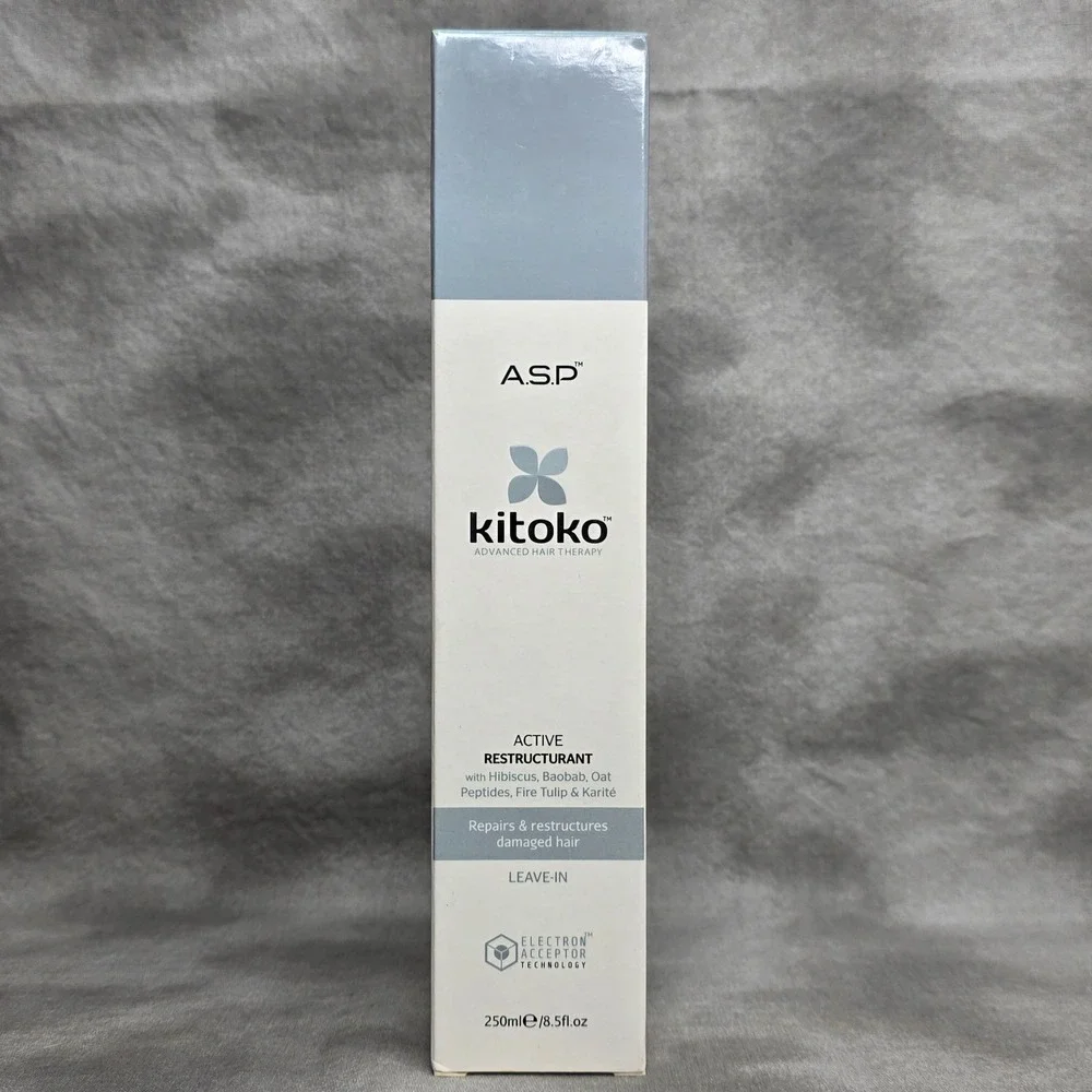 ASP Kitoko Active Restructurant Leave-In Treatment 8.5 oz Repairs‎ Damaged Hair