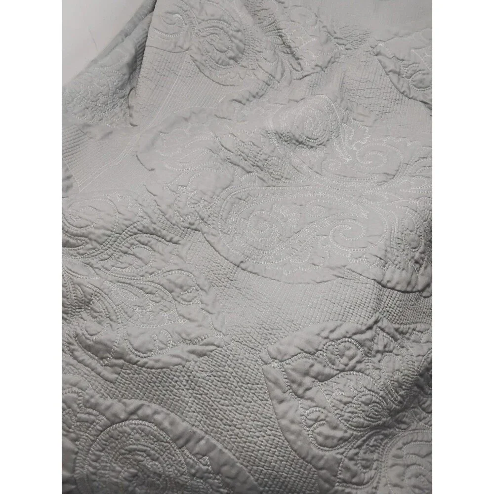 Laura Hart Queen Sea Glass Blue Comforter