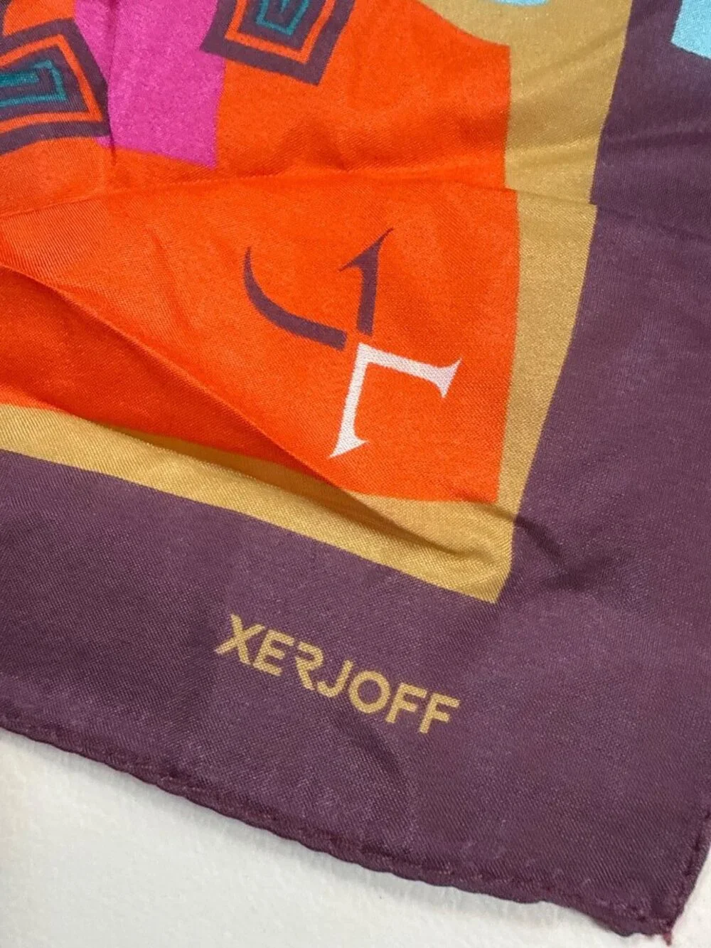 Xerjoff Multicolor Square Scarf 17