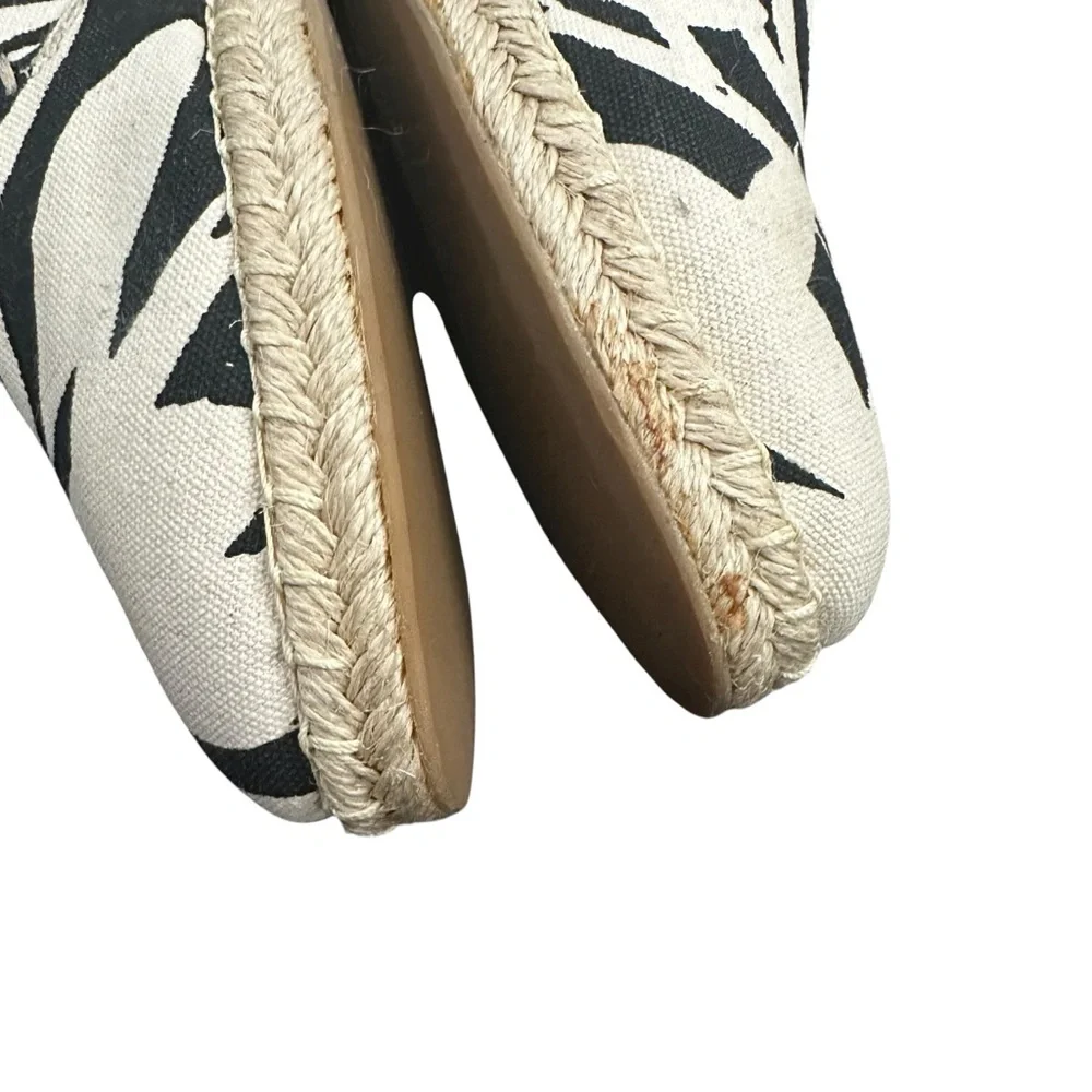 NEW M. Gemi Agio Floral Tropical Print Espadrilles 39.5