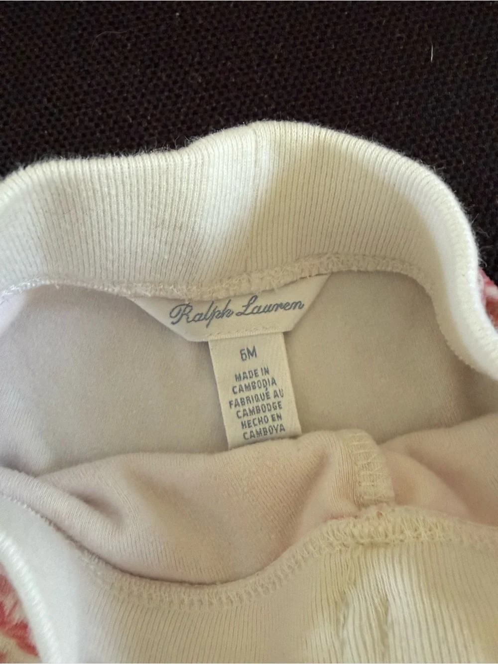 Ralph Lauren soft pink