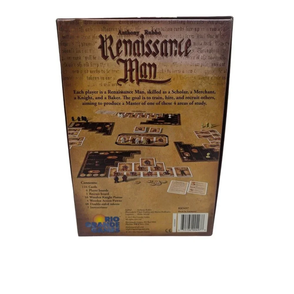 Rio Grande Games renaissance man