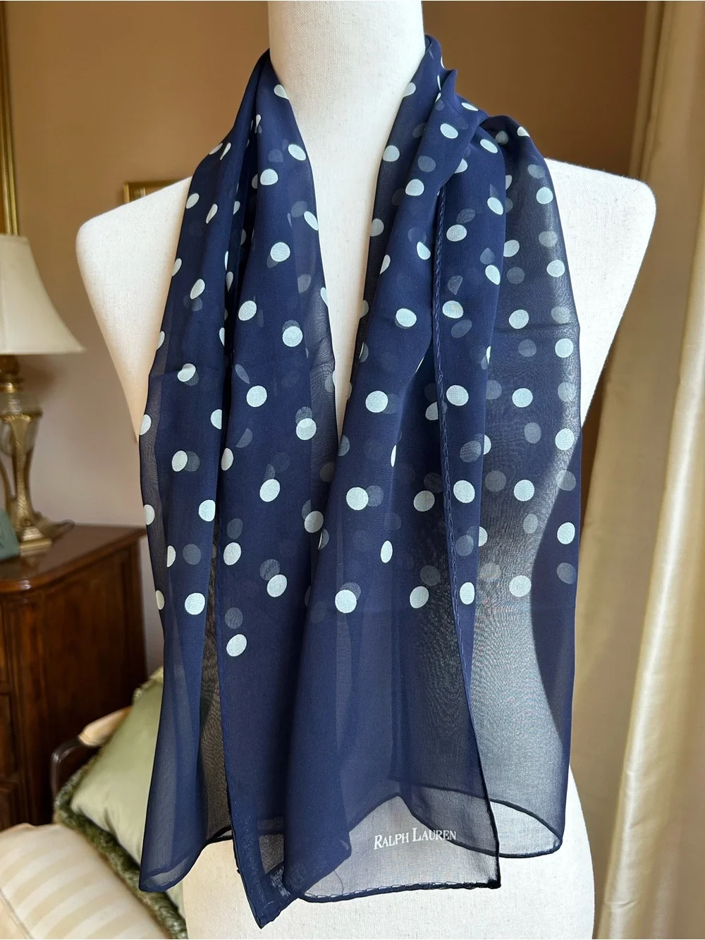 Ralph Lauren 100% silk