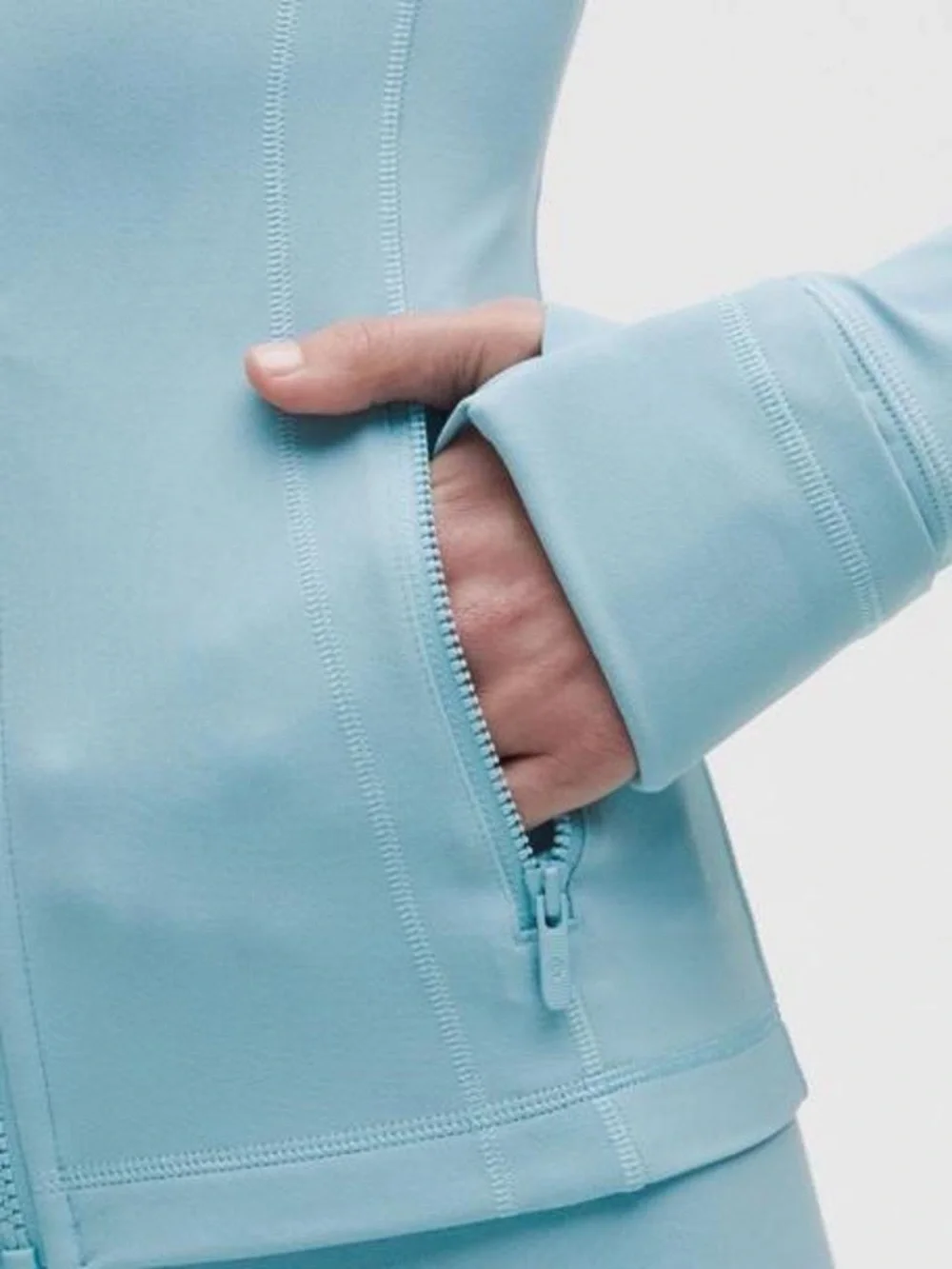 lululemon Women’s Define Jacket Nulu in Seaform  — Size 2