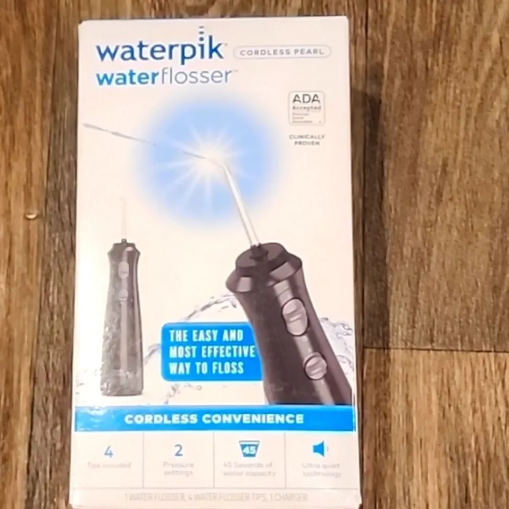 Waterpik‎ Cordless Pearl Waterflosser- Black