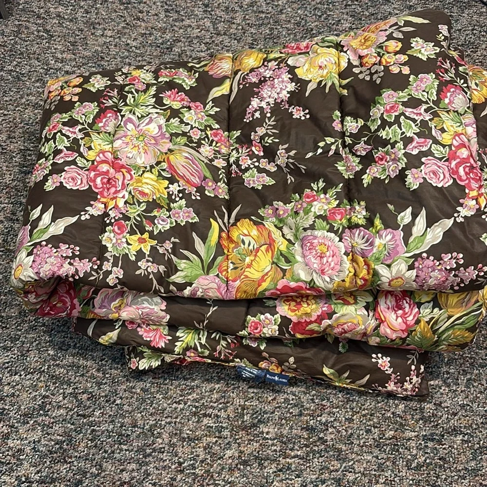 Ralph Lauren floral twin