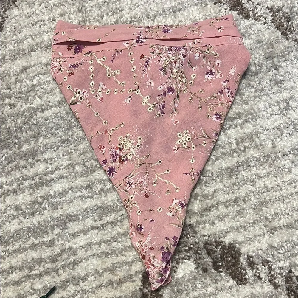 Free People Honey Hair Scarf Pink
