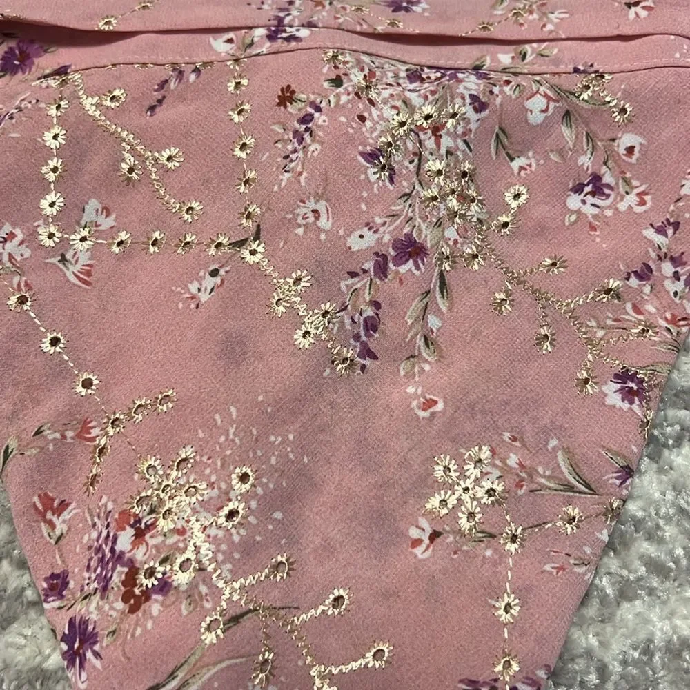Free People Honey Hair Scarf Pink