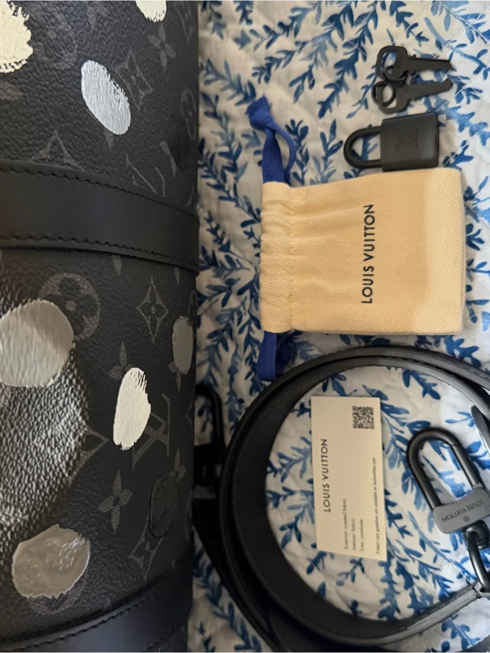 Louis Vuitton microchipped brand