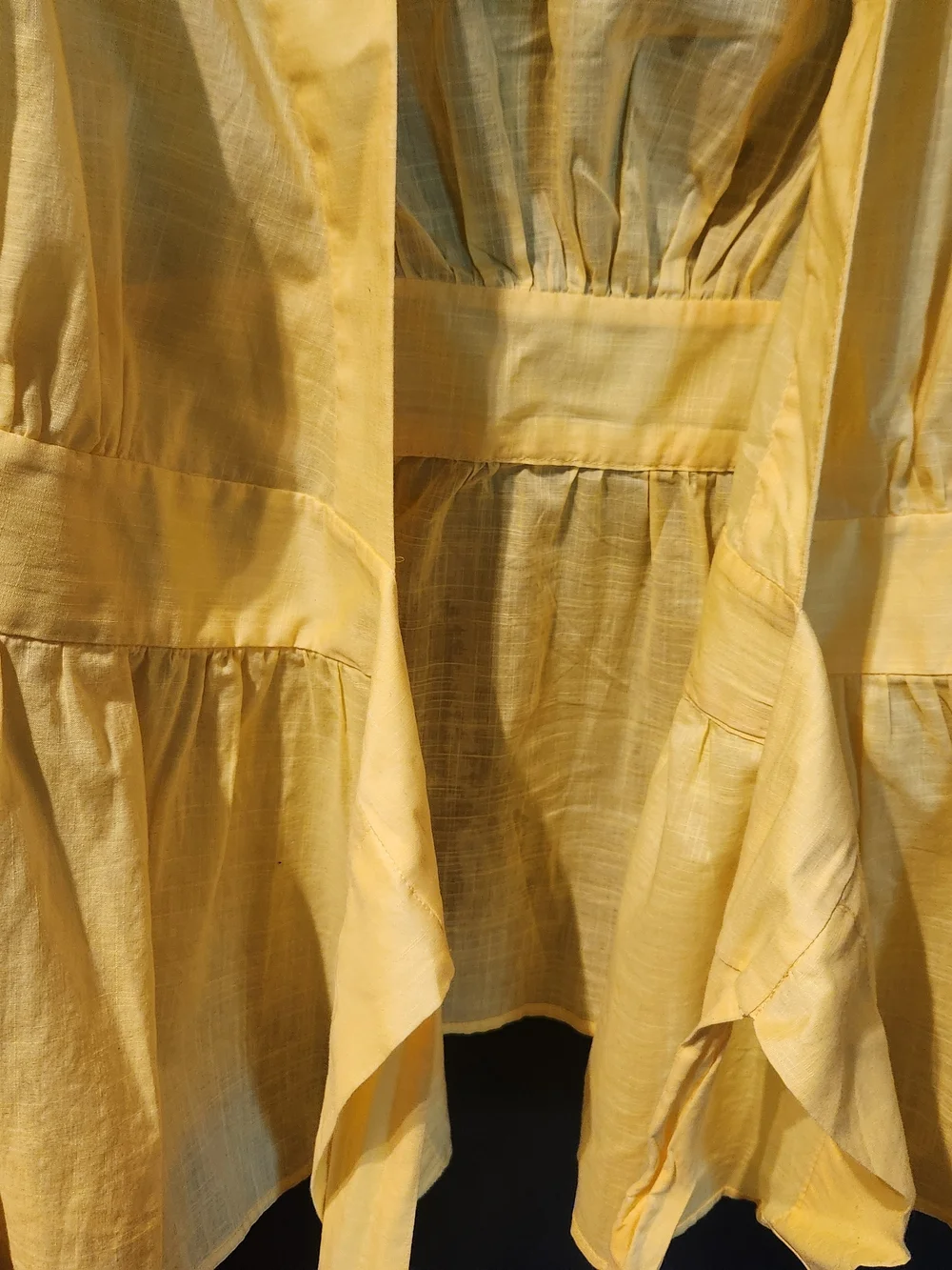 Banana Republic lightweight yellow