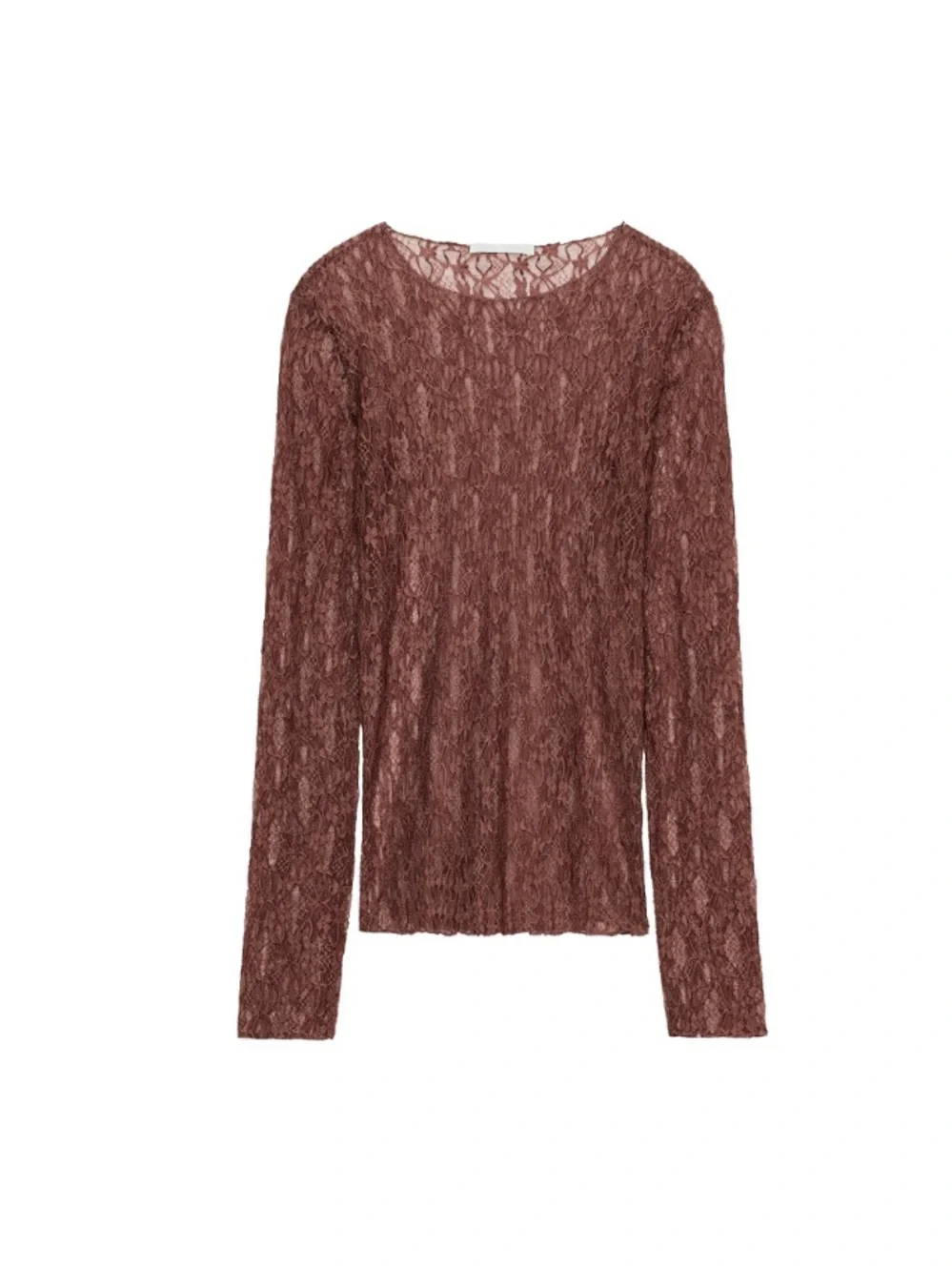 Zara NWT long sleeve lace top 3641/874