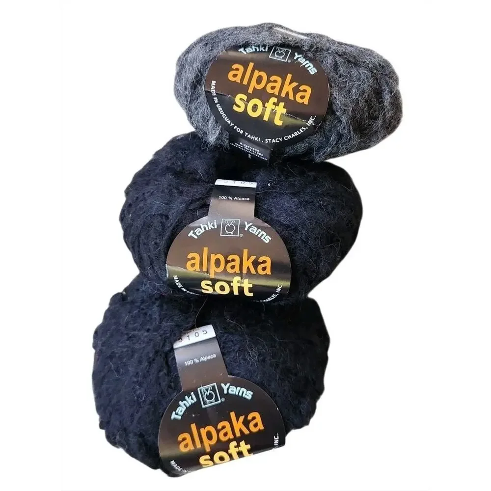 Tahki Yarn inch gray details