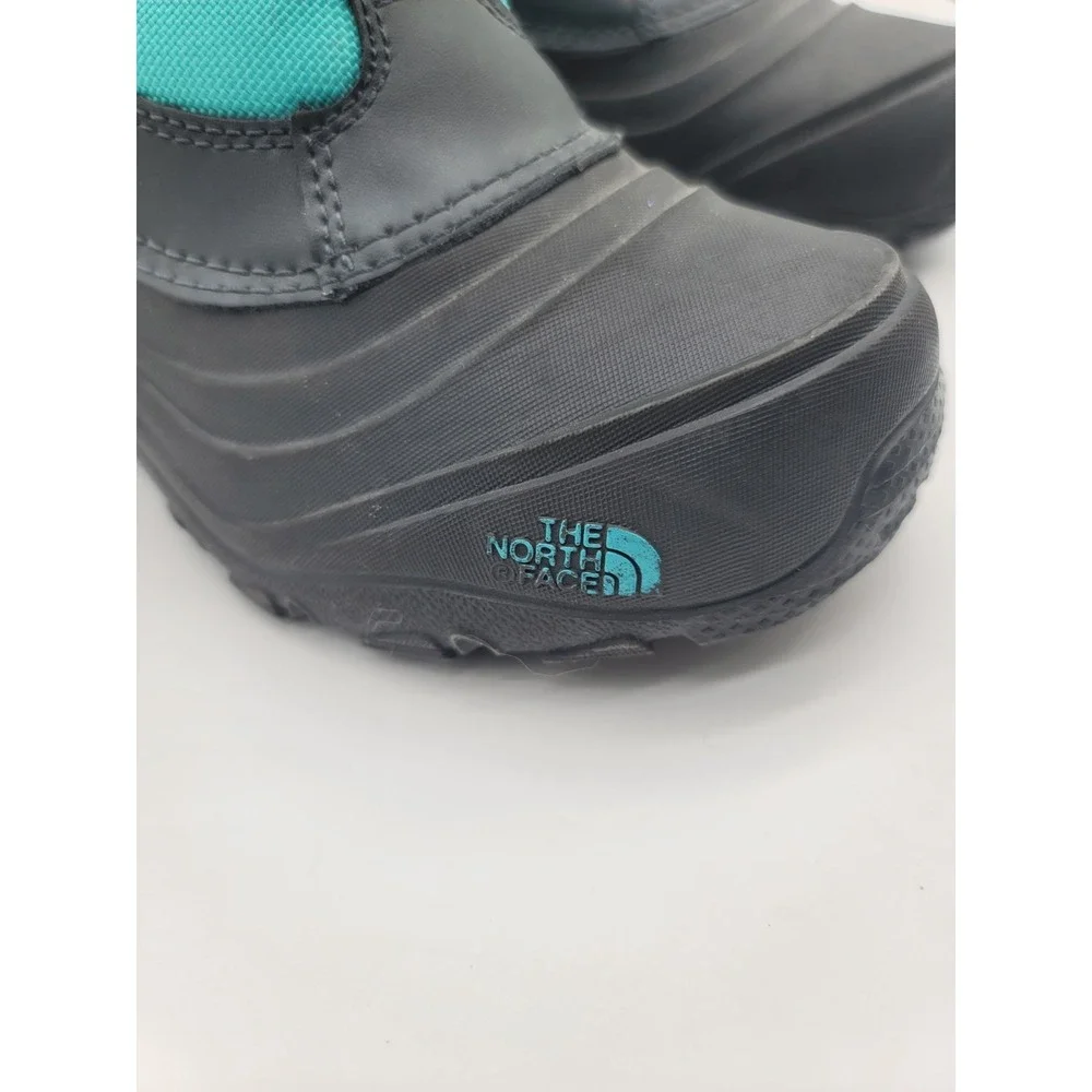 The North Face Kids ThermaFelt Winter Snow Boots Turquoise‎ Black US 3