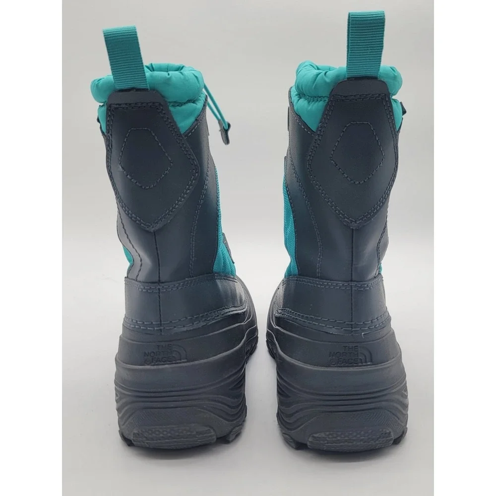 The North Face Kids ThermaFelt Winter Snow Boots Turquoise‎ Black US 3