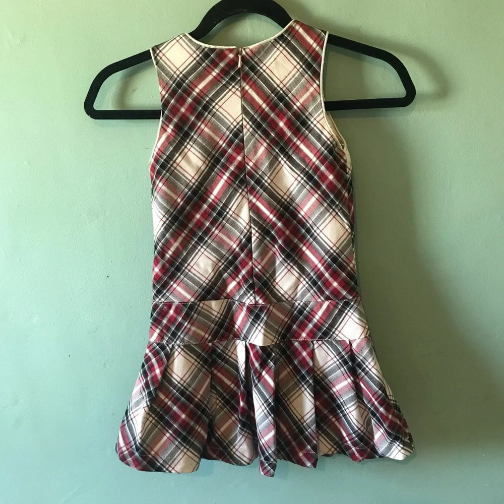The Childrens Place sleeveless plaid