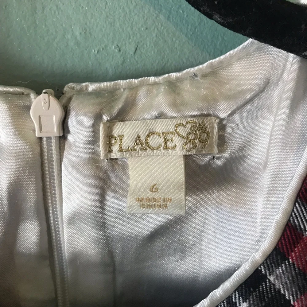 The Childrens Place sleeveless plaid
