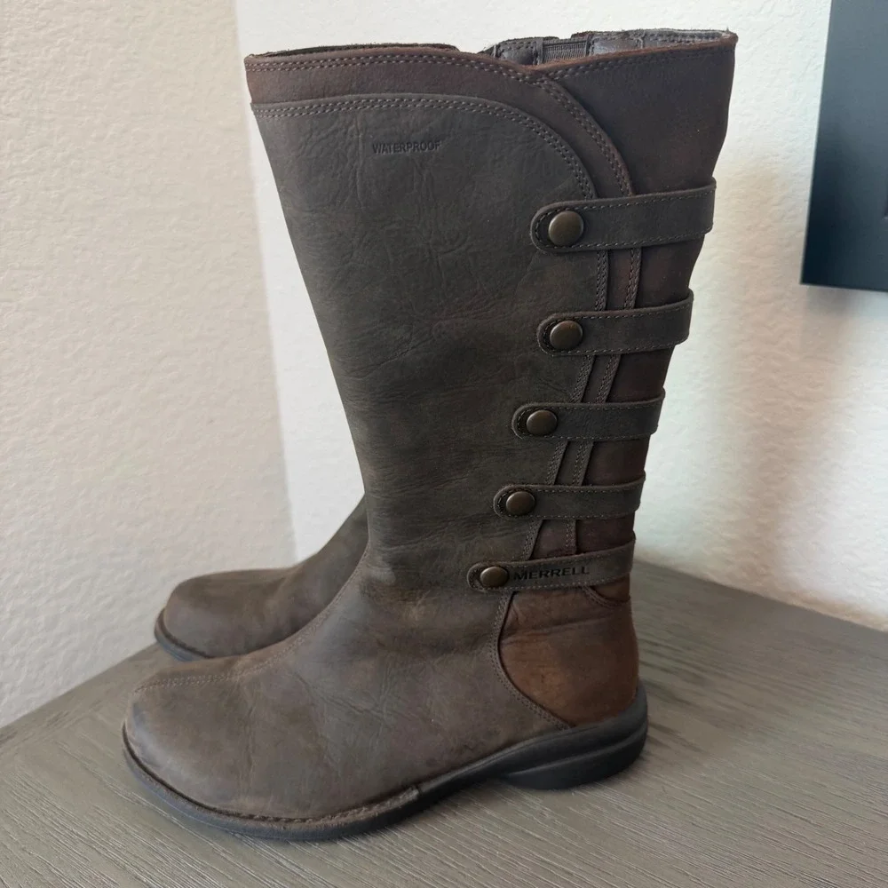 Merrell waterproof leather