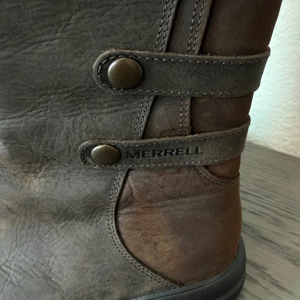 Merrell waterproof leather