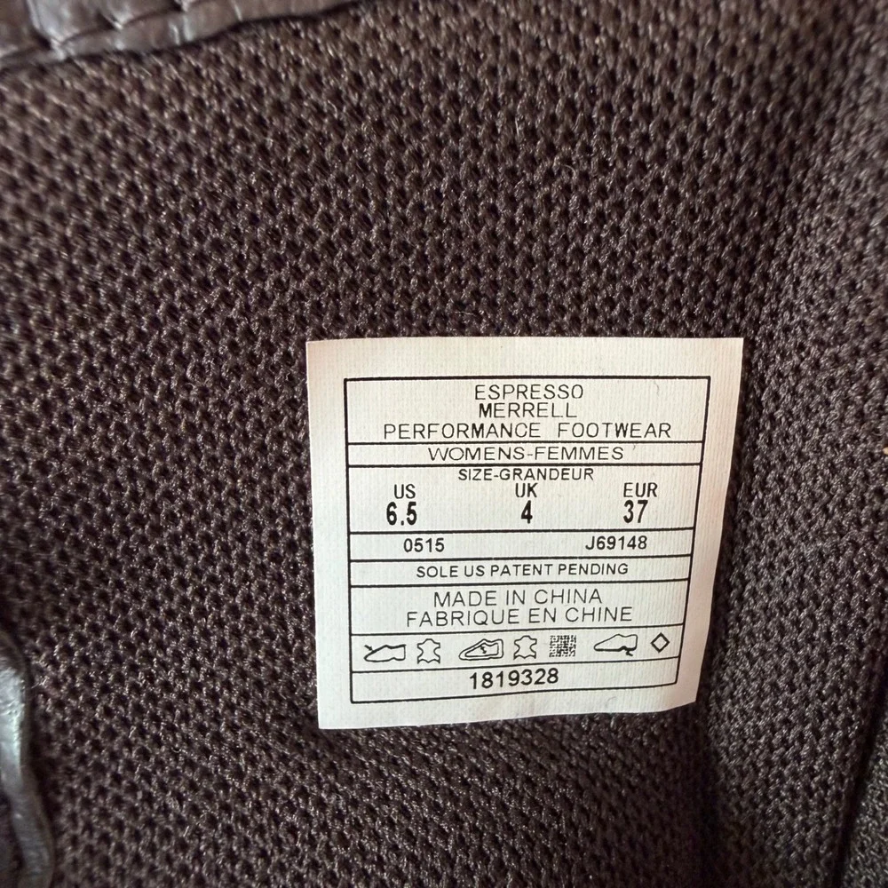Merrell waterproof leather