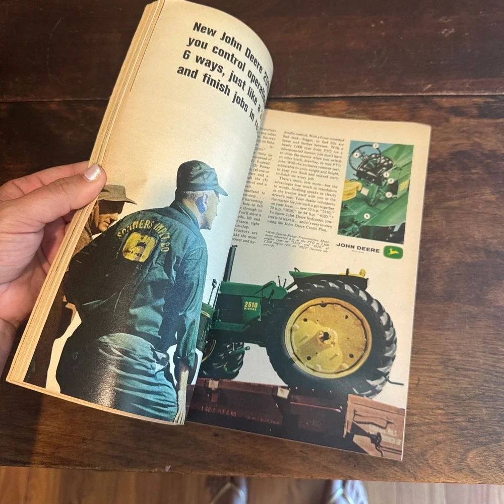 Vintage Farm Journal Magazine March 1966 Agriculture Farming Crocus‎ Bee