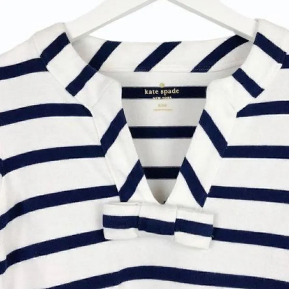Kate spade v neck nautical sweater XS