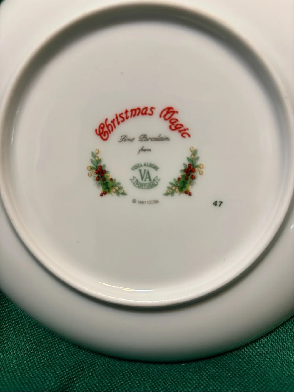 Vista Alegre porcelain cup