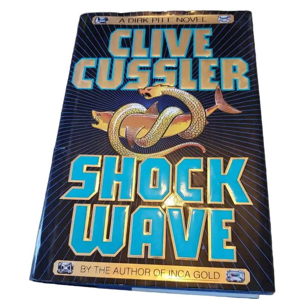 Two Hardcover Adventure Novels By Clive Cussler and James Patterson