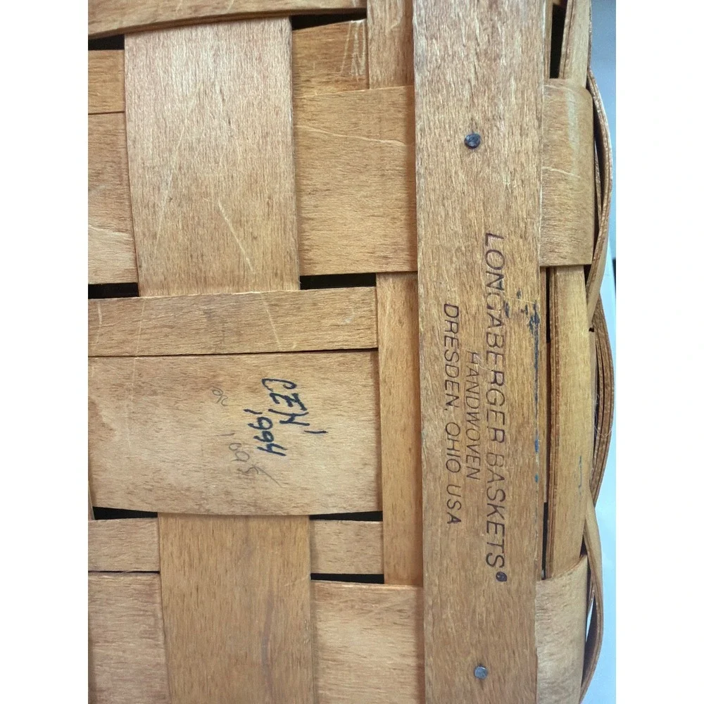 Longaberger picnic basket