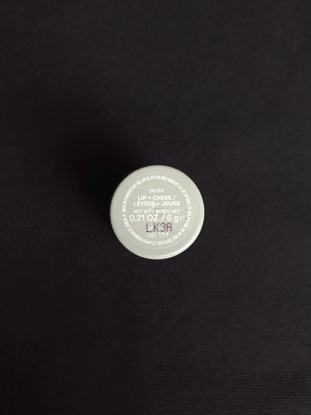 MILK MAKEUP Lip + Cheek Cream Blush Stick – Smirk – Full Size .21 oz
