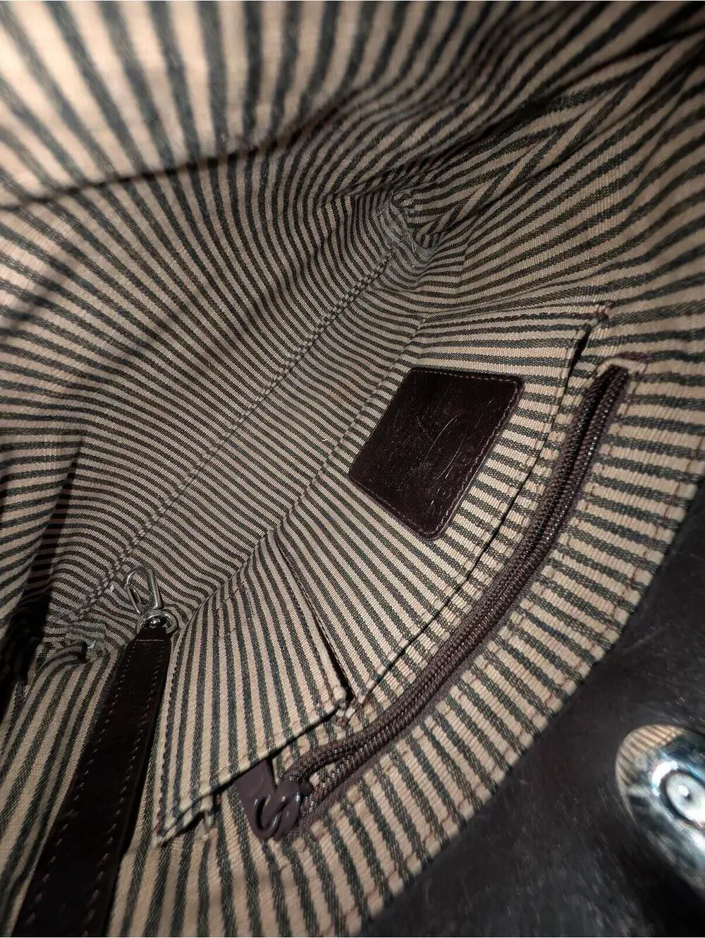 Brighton basket weave purse