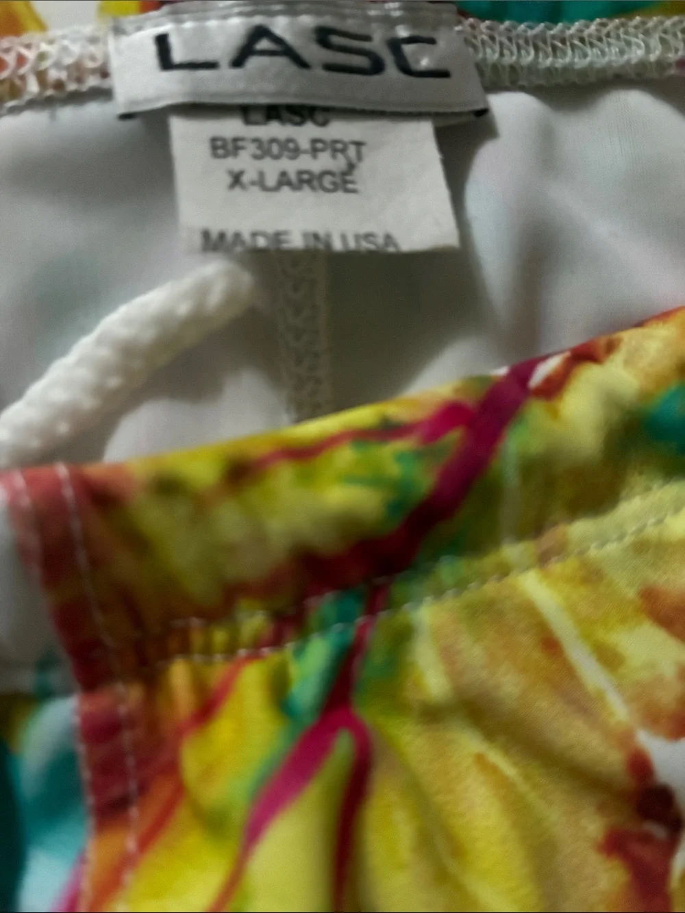 LASC Redondo Swim Brief Tropic Fever NEW