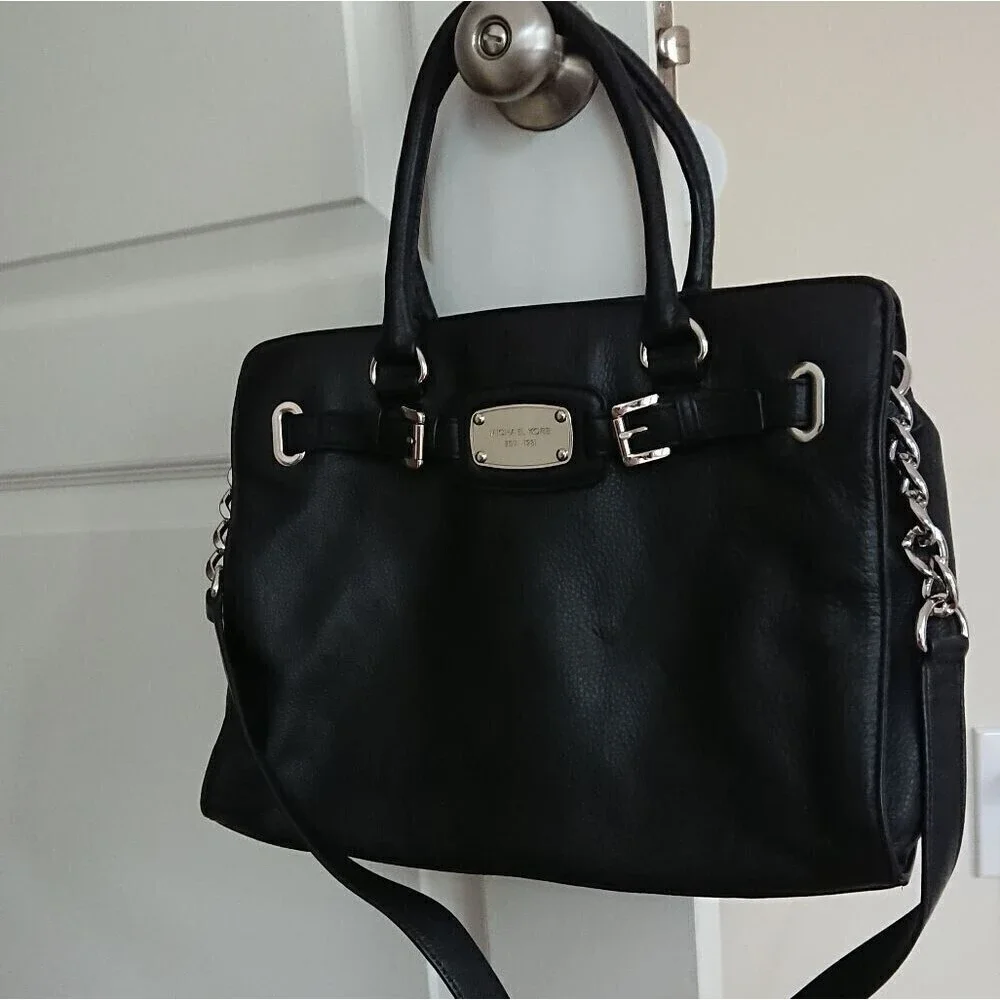 Michael Michael Kors Hamilton East West tote - in black