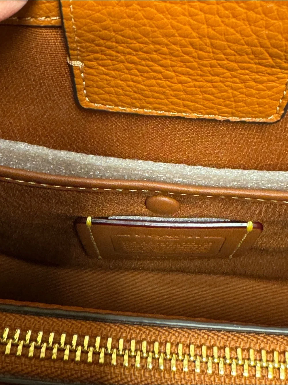 Coach Legacy Leather carryall tan and saddle