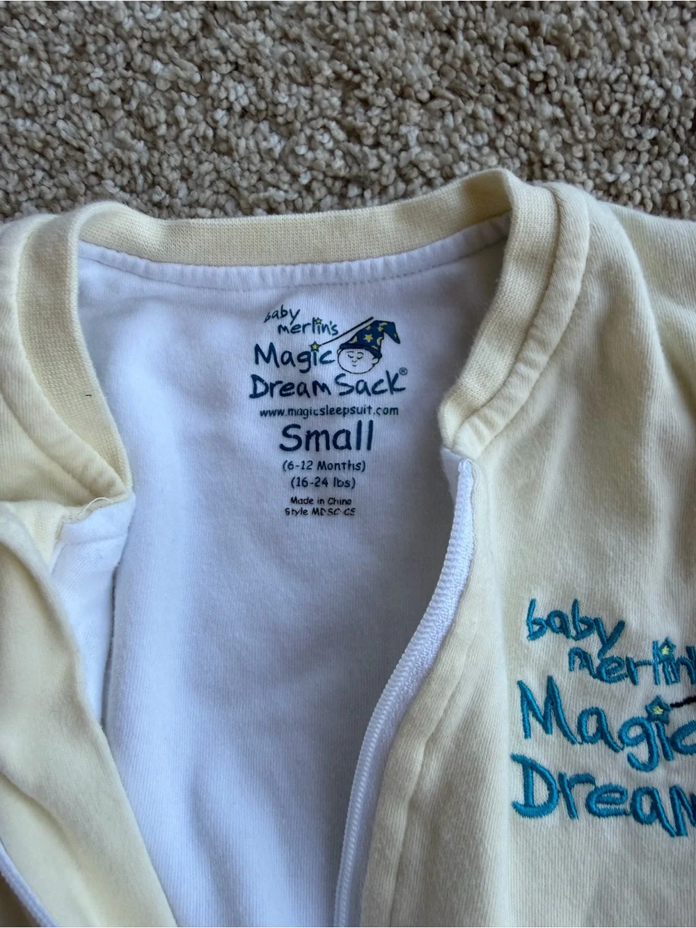 Baby Merlin’S Magic Sleepsuit baby gentle easy