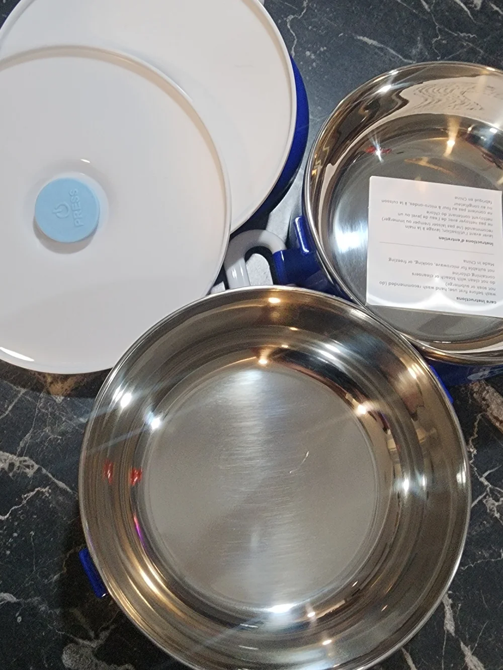 WW Blue Stackable Lunch Container