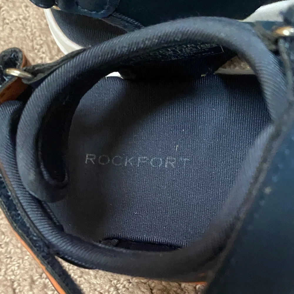 Rockport Kids' Blue and Orange Size 13 Sandals Summer Unisex Fall Casual