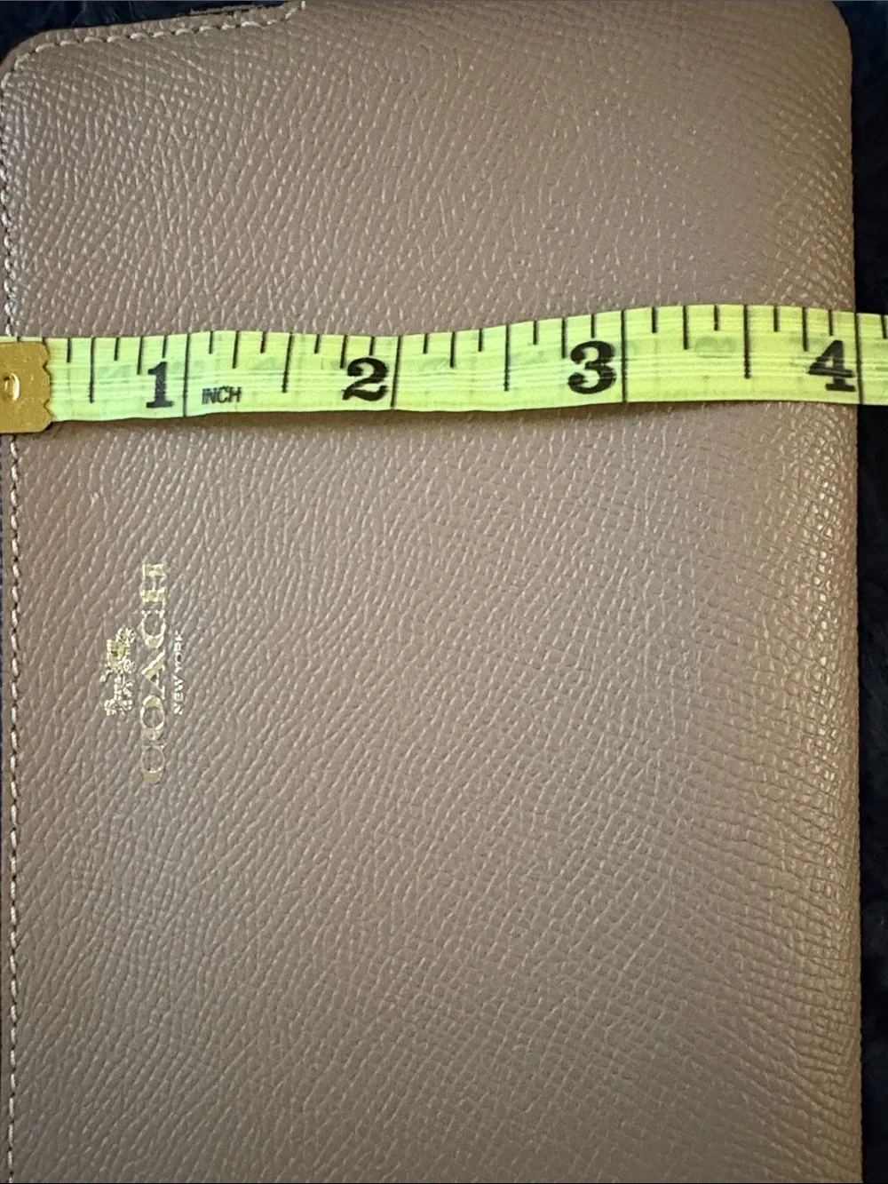 Coach compact wristlet