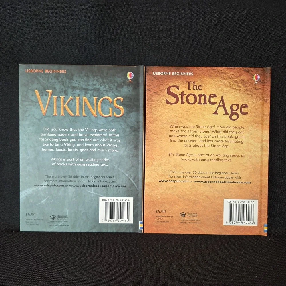 Usborne Beginners History 10 Hardback Books Collection Box Set Ages 4-7