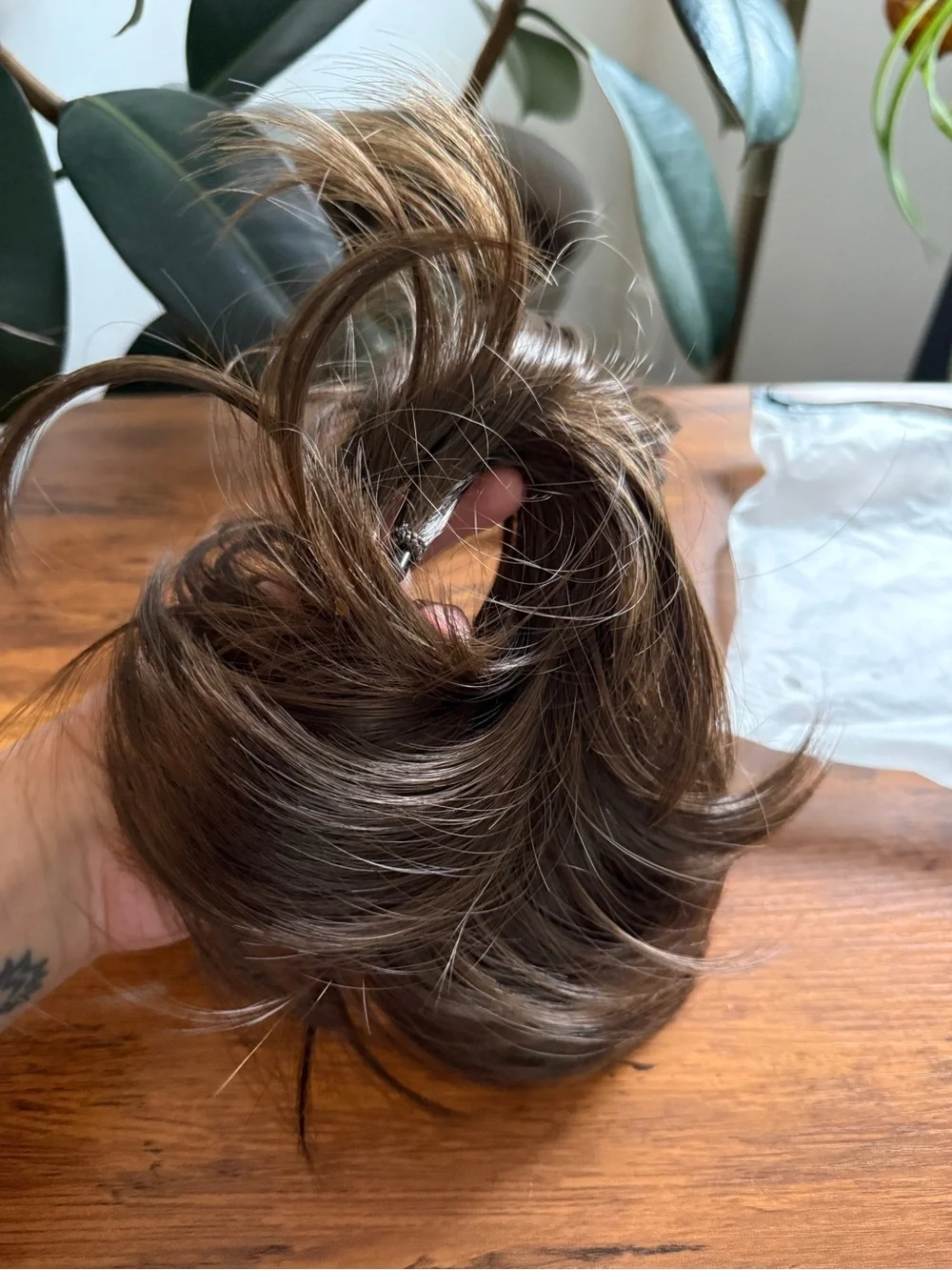 Brown Clip-In Hair Topper ponytail - Stylish Women Hair Piece