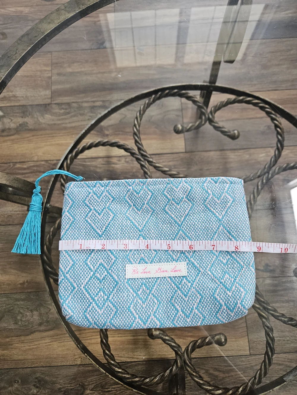 JOSIE MARAN woven cosmetic