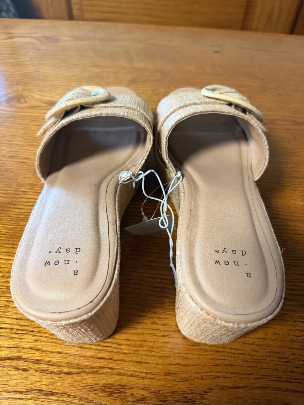 NWT A New Day Espadrille Wedges