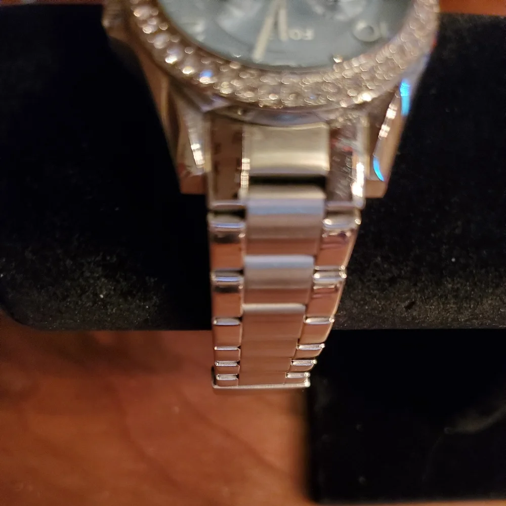 Fossil brush polished