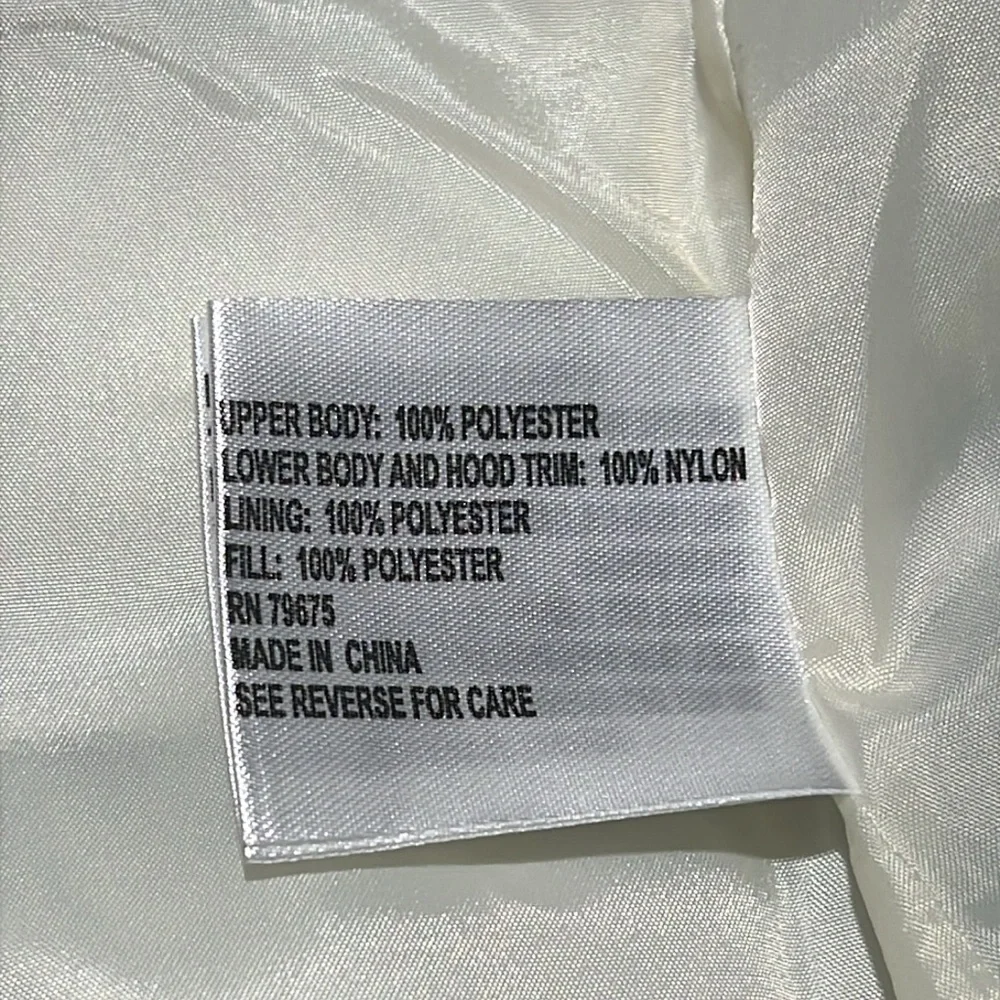 Michael Kors Puffer Coat Metallic Color Block