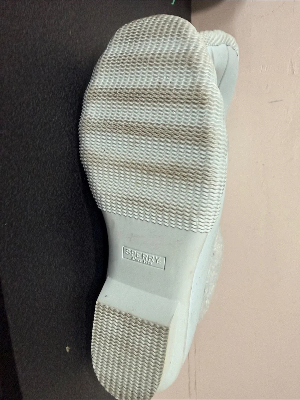 Sperry Light Blue Sherpa-Lined Duck Boots
