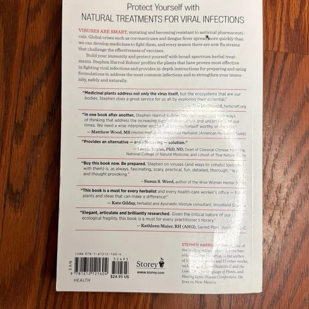 Herbal Antivirals Natural Remedies Stephen Harrod Buhner